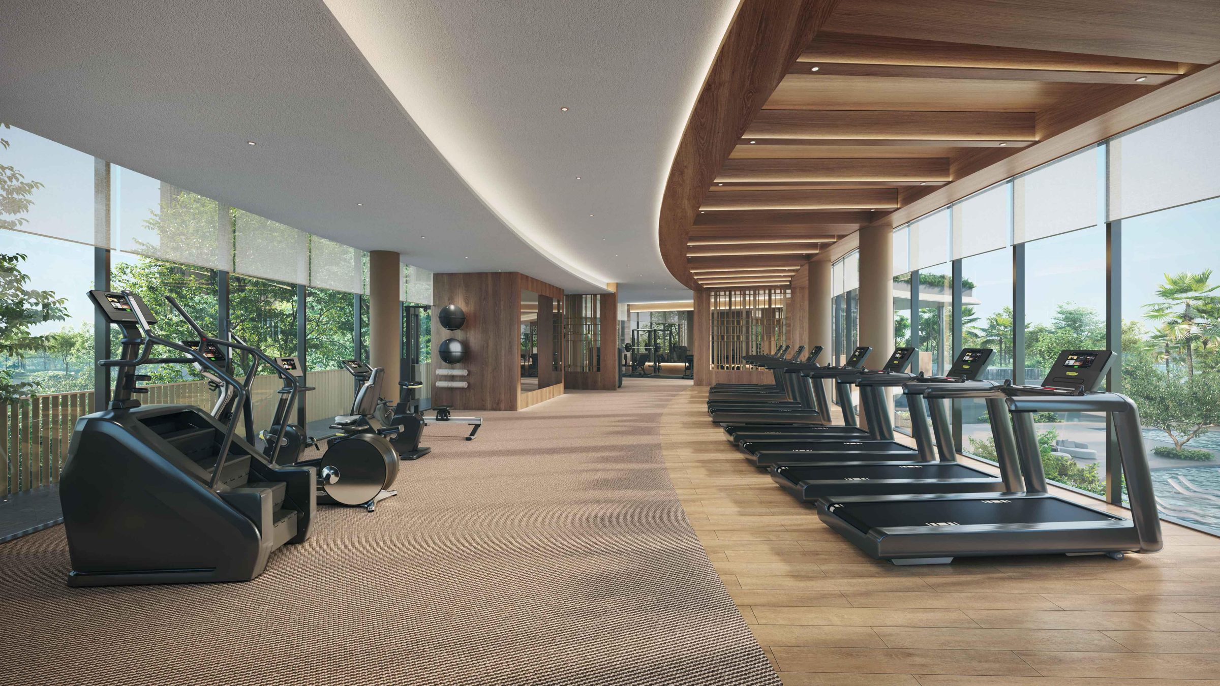 Main Gym — artist's impression