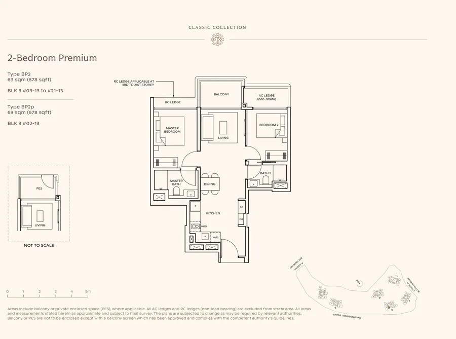 Thomson Reserve type BP2 floor plan