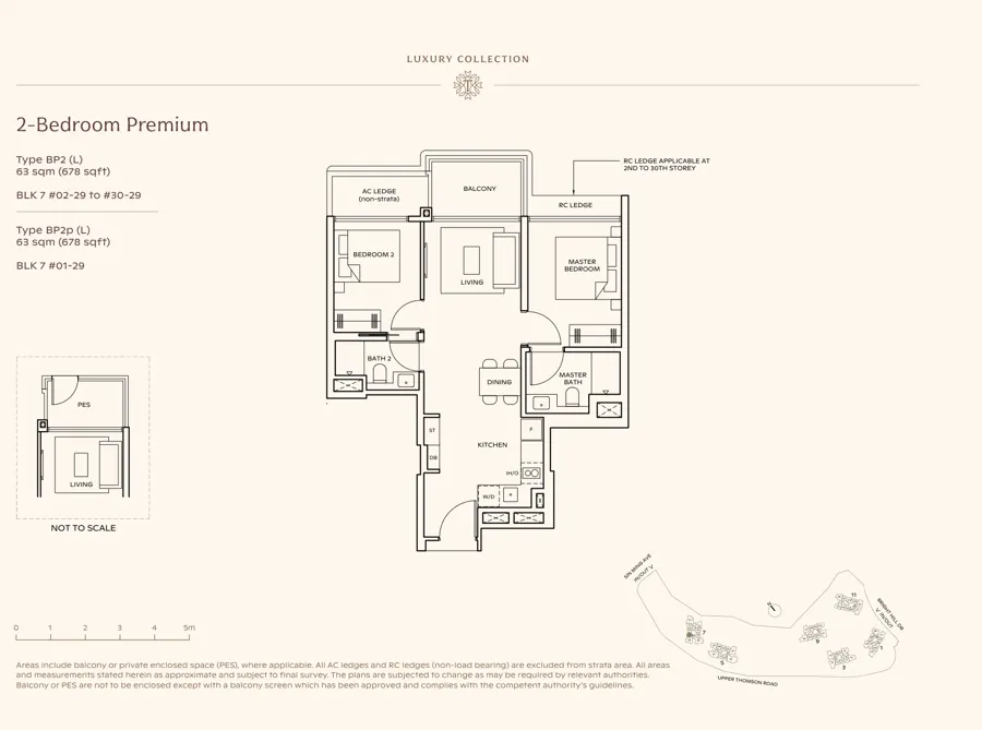 Thomson Reserve type BP2 (L) floor plan