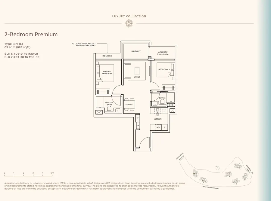 Thomson Reserve type BP3 (L) floor plan