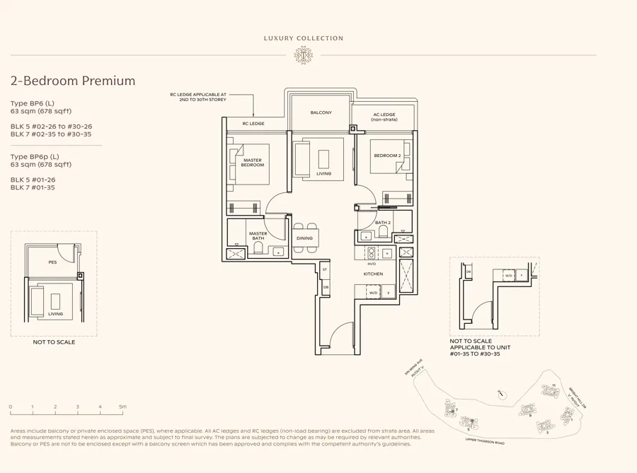 Thomson Reserve type BP6 (L) floor plan