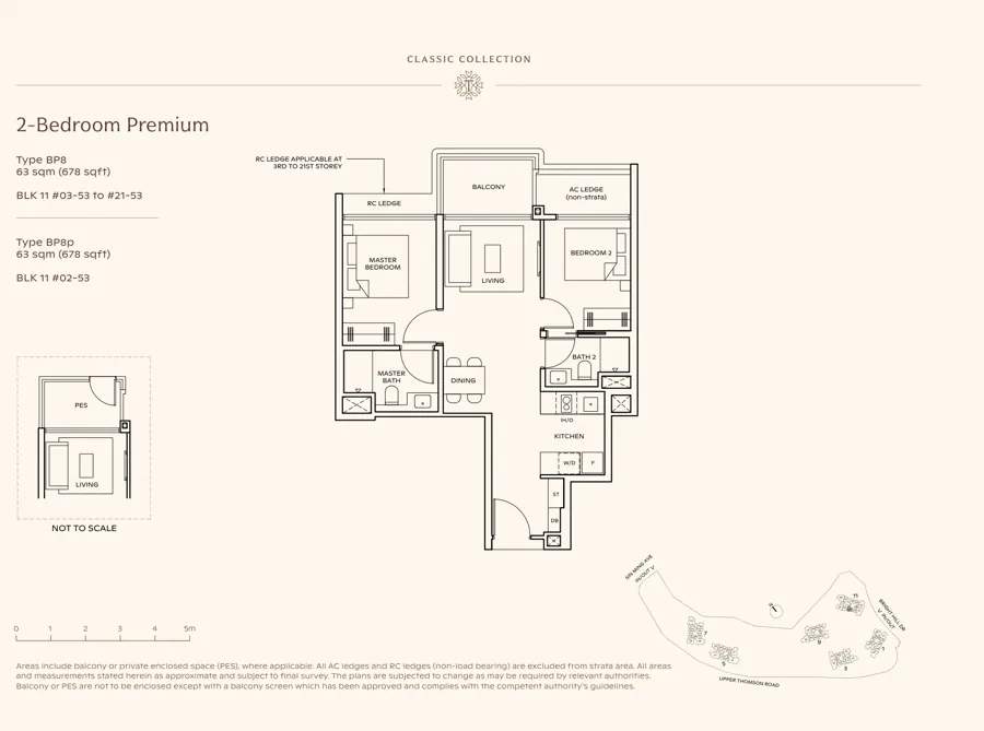 Thomson Reserve type BP8 floor plan