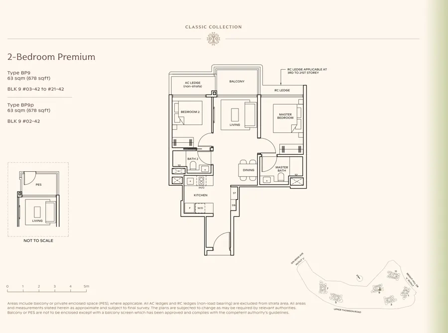 Thomson Reserve type BP9 floor plan