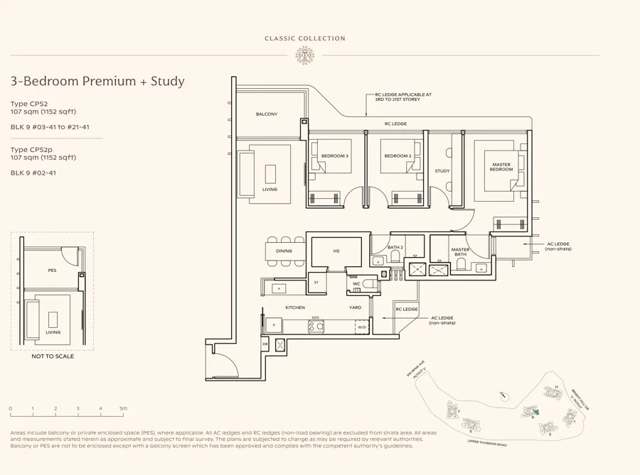 Thomson Reserve type CPS2 floor plan