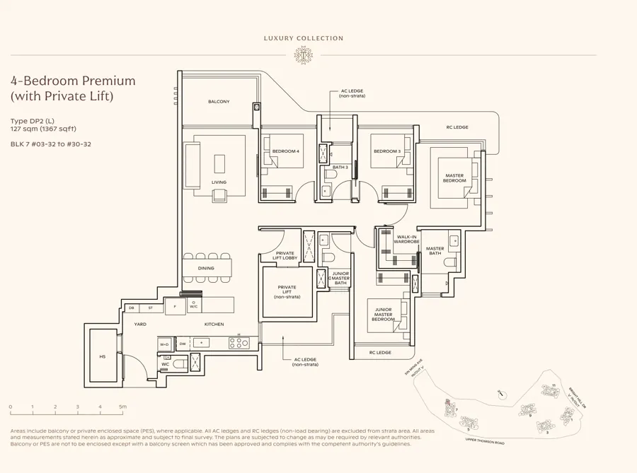Thomson Reserve type DP2 (L) floor plan